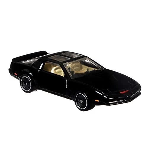 Car model 8cm k.i.t.t. kitt supercar - scale 1 - hot wheels - the knight rider nero