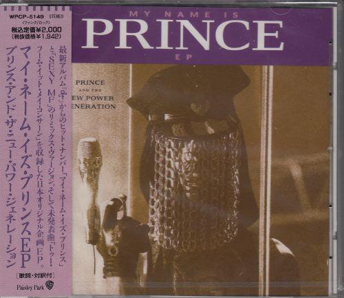 

CD PRINCE & NEW POWER GENERATION - My Name Is Prince EP WPCP5149 WARNER BROS 1992 Япония Рок Б/У