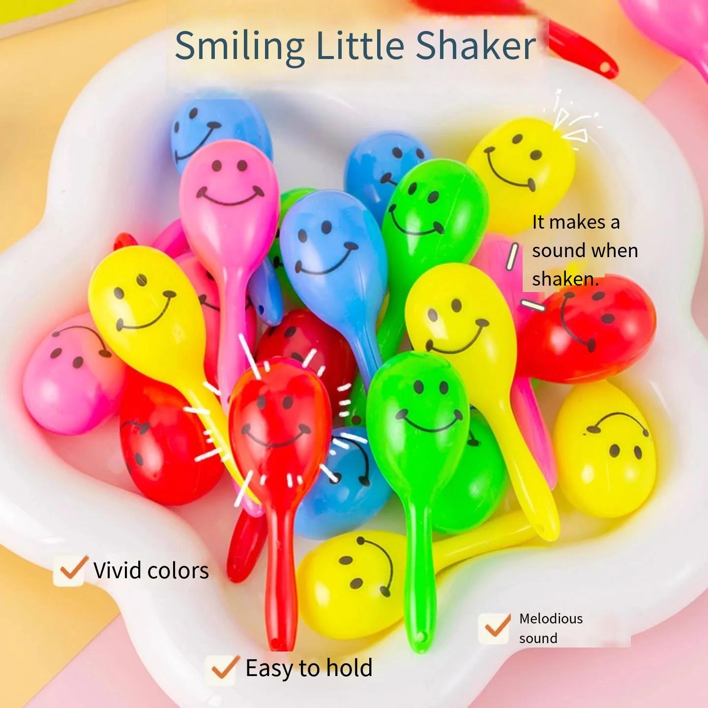 

10pcs Parrot jingle bell smiling mini tambourine sand ball parrot beak Bird biting toy intelligent interactive training bird