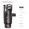 3 in 1 Adjustable Rotatable Car Cup Holder for Beverages Snacks and Small Items Secure Storage Crafted from ABS Plastic Fit Most Vehicles