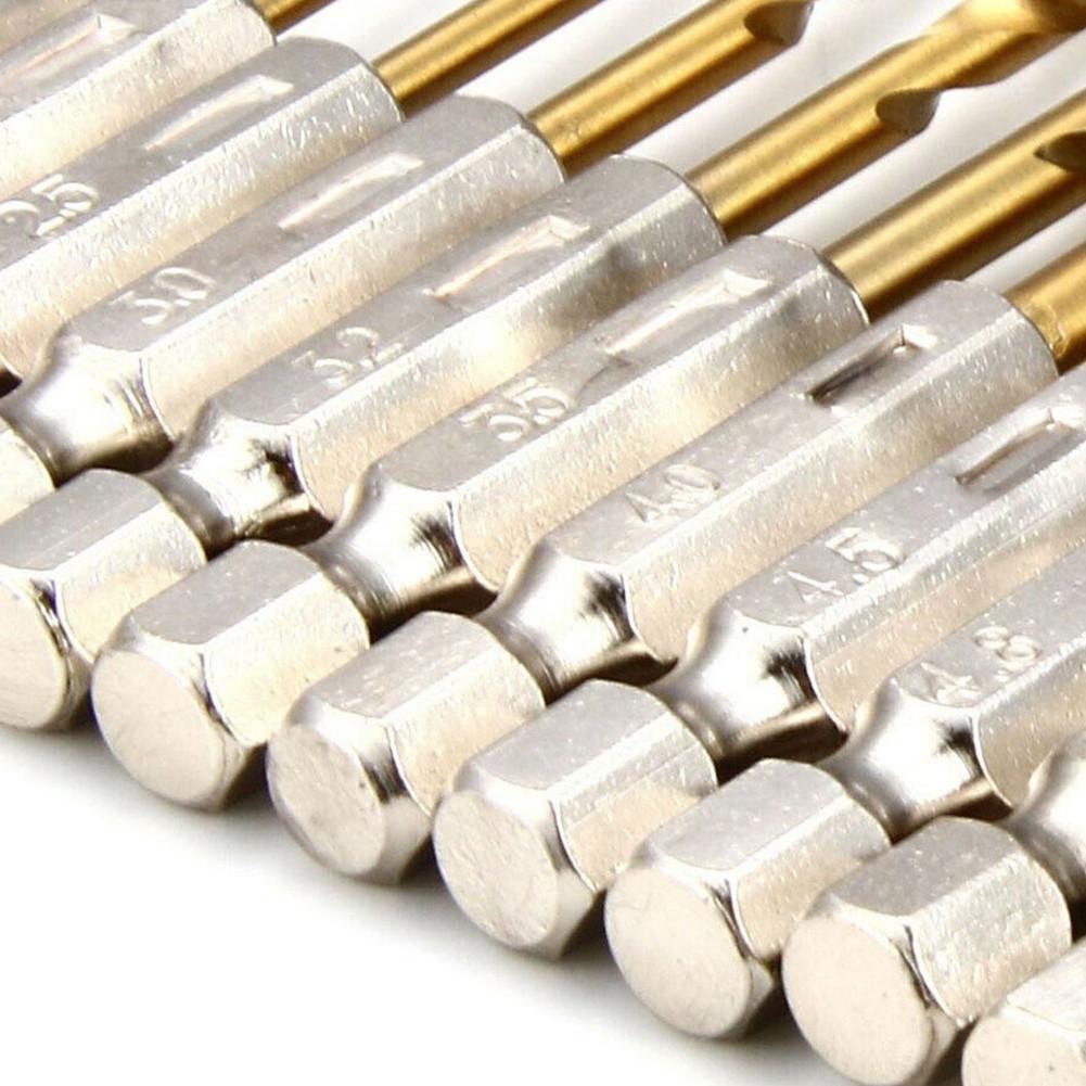1.5mm-6.5mm HSS Drill Bit 13pcs High Speed Steel Tool