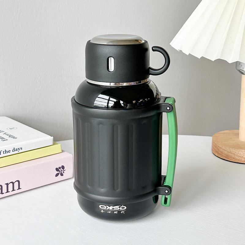 

Bao Ma pot water cup large capacity 316 stainless steel thermos cup outdoor portable sports thermal insulation kettle cup 800ml