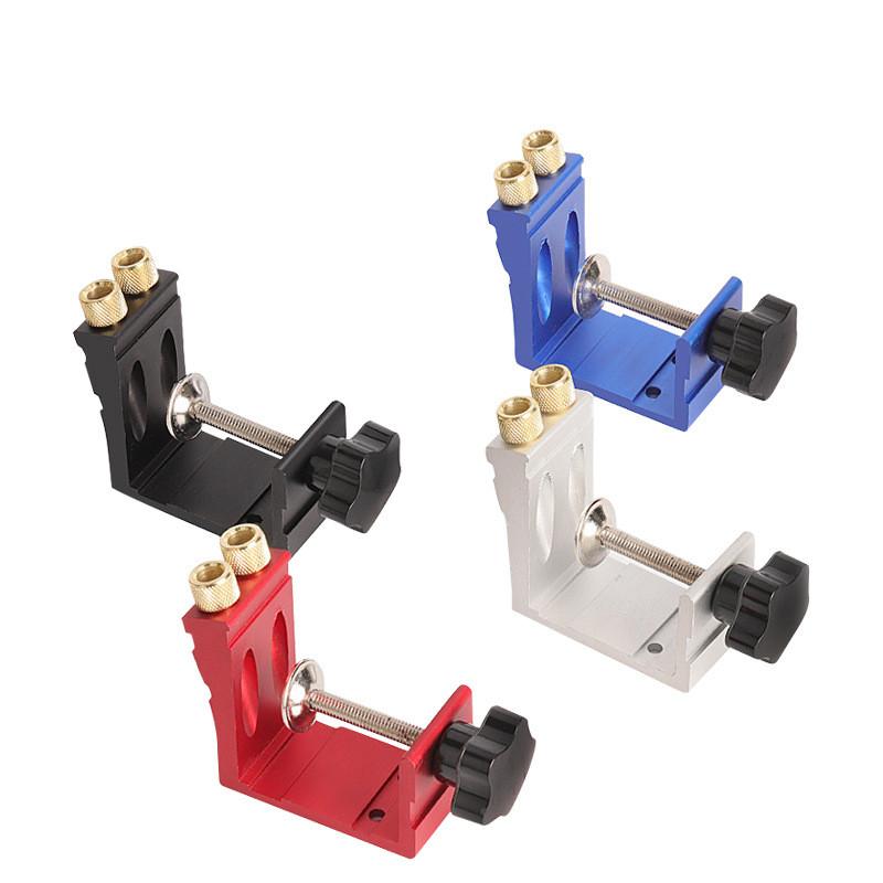 Portable Oblique Hole Opener Woodworking Inclined Hole Locator Household Wooden Panel Splicing And Installation Tool