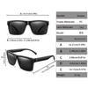 Men And Women Sunglasses Classic Square Shades With Uv Protection For Outdoor Cycling Fishing Driving Colorful Lens