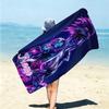 Personalized BT21 Character Collection Beach Towel Microfiber Beach Towel Thin Absorbent for Beach Swimming Yoga Bath Sports. 091045