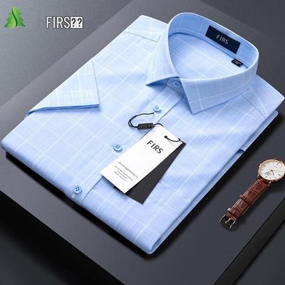 FIRS Men's 2004 Short-Sleeve Business Casual Shirt
