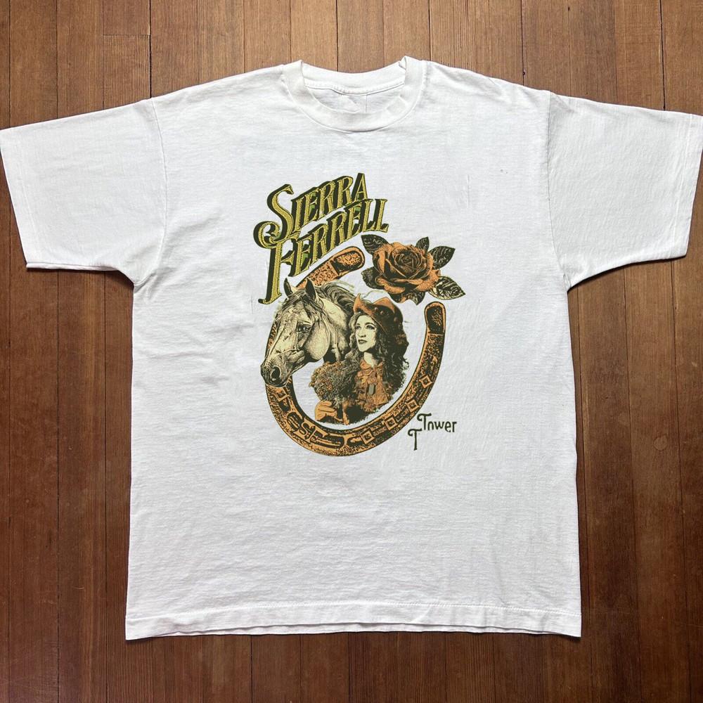 Sierra Ferrell Gift For Family White T-Shirt Cotton All Size Unisex T-Shirt XXL