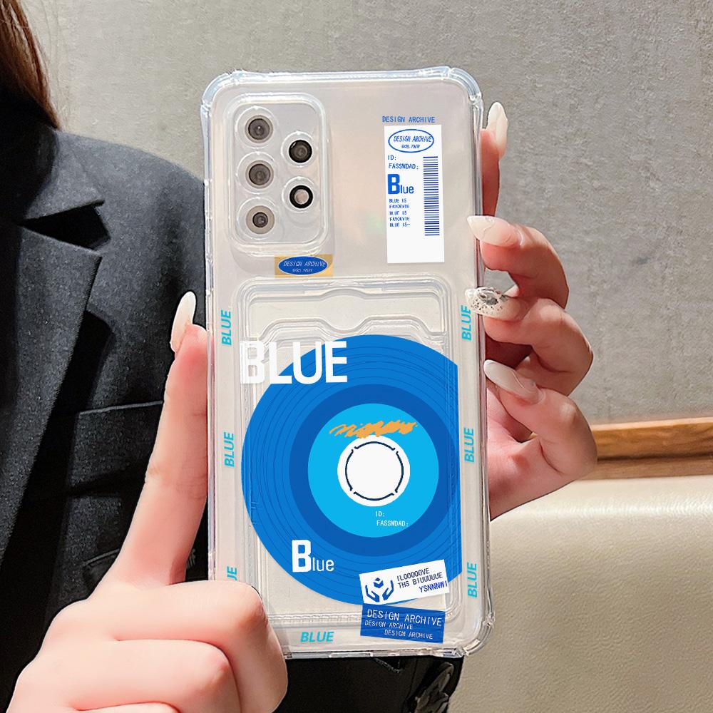 Pouzdro na kartu pro iPhone 13 11 15 12 14 Pro Max Samsung A55 S24 S23 S22 Ultra A54 A05S A15 OPPO A15 A77 A16 A17K A54 A3S Redmi 13C 9a 9T Note 13 11 12