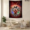 Power Rangers Galactic Heroes Unite Tapestry Wallmounted Fashion Print Wall Covering Decoration Soft Homestay Soft Decoration Tapestry