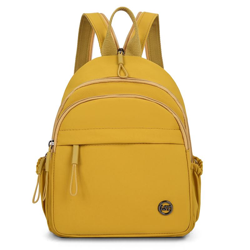 Women's Mini Multifunctional Korean Style Solid Color Travel Backpack