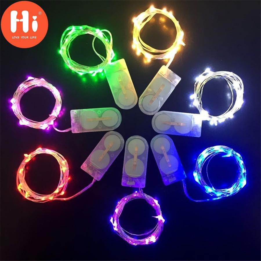 

Привет светодиодный звездный гирлянда 2M светодиодный медный провод с питанием от батареи для рождественской свадьбы