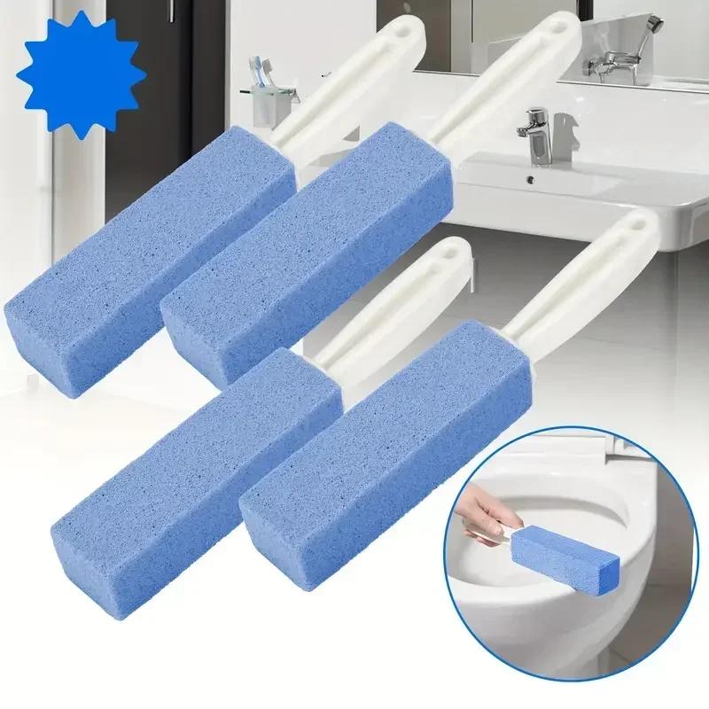 Float Stone Toilet Cleaning Brush, Toilet Seat Stains, Yellow Scale Brush, Bathroom Crevice Plastic Brush, Cleaning Rod