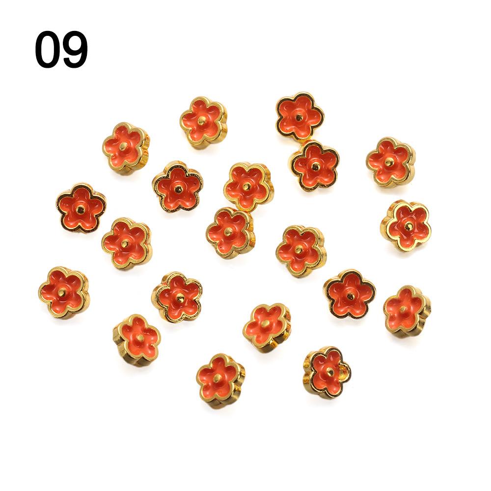 20pcs 10 Colors Doll Clothes Buckles 5.5mm DIY Doll Clothes Doll Clothing Buckles  1/6 Doll