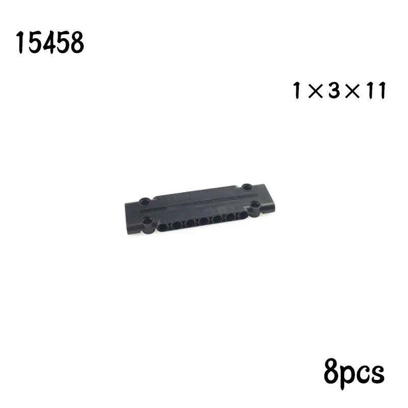 Non-Toxic Assembles Particles Panel 1X5X11 1X3X11 Mechanical Building Block Panel Car Technical Parts 64782 15458 Bricks Toys For Children