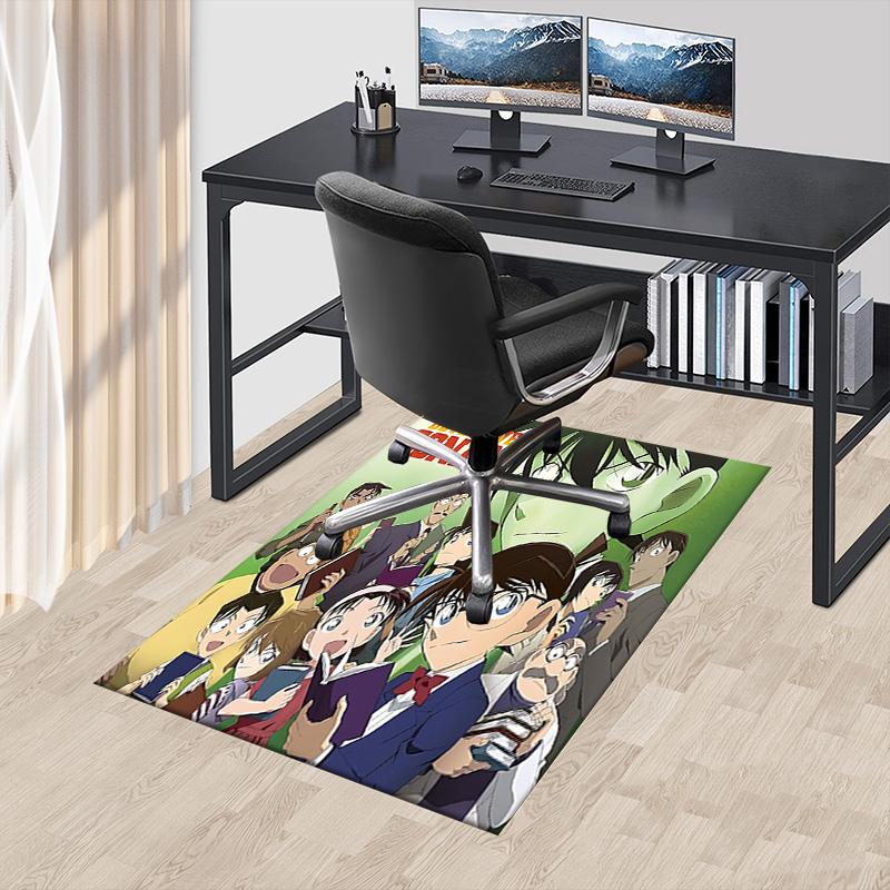 1pc Detective Conan Mystery Carpet for Playroom Bedroom Living Room Sofa Home Decor,kids Game Area Rug Non-slip Floor Mat Y72323