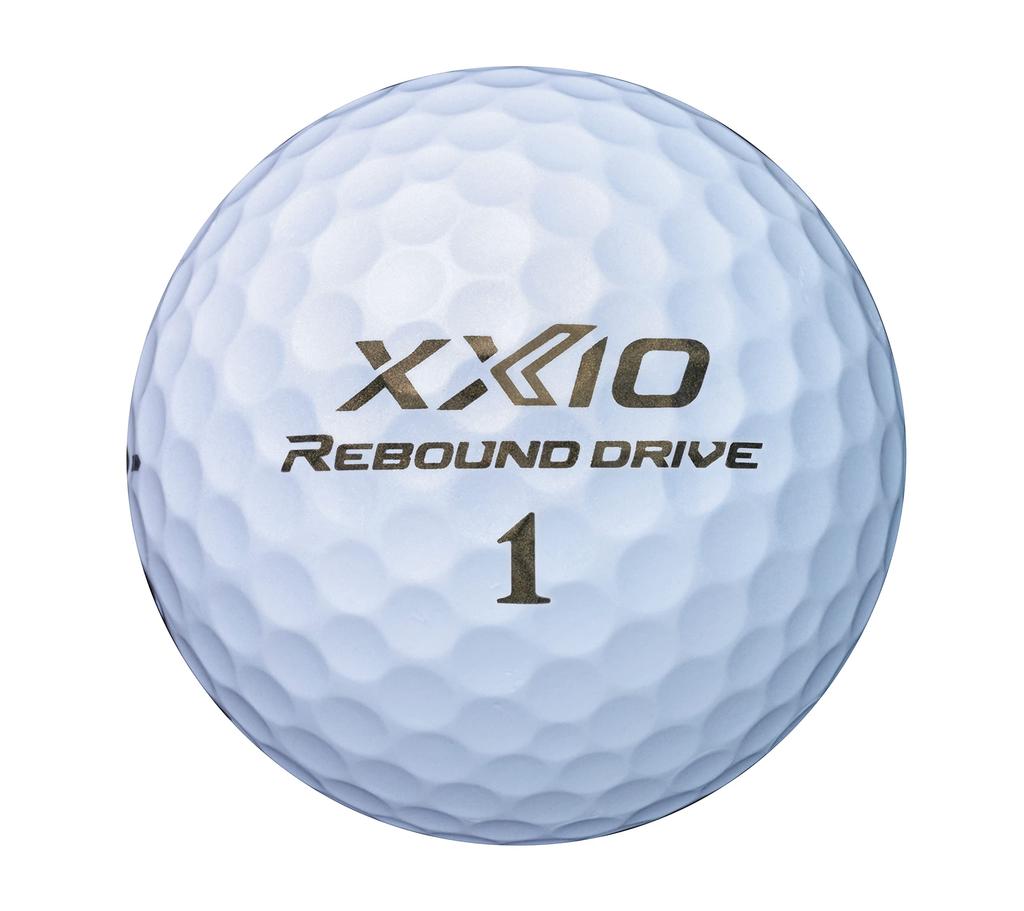 Dunlop XXIO REBOUND DRIVE Golf 2021 1 Dutzend Premium Weiße Bälle, Modell, (12 Bälle), (XNRDPWH)