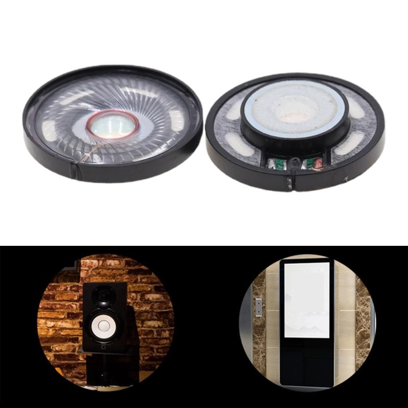 2Pcs 50mm Headset Driver Hifi Headphone Speaker Unit 112db 32ohm Earphone Loudspeaker Repair Headset Driver Earphone