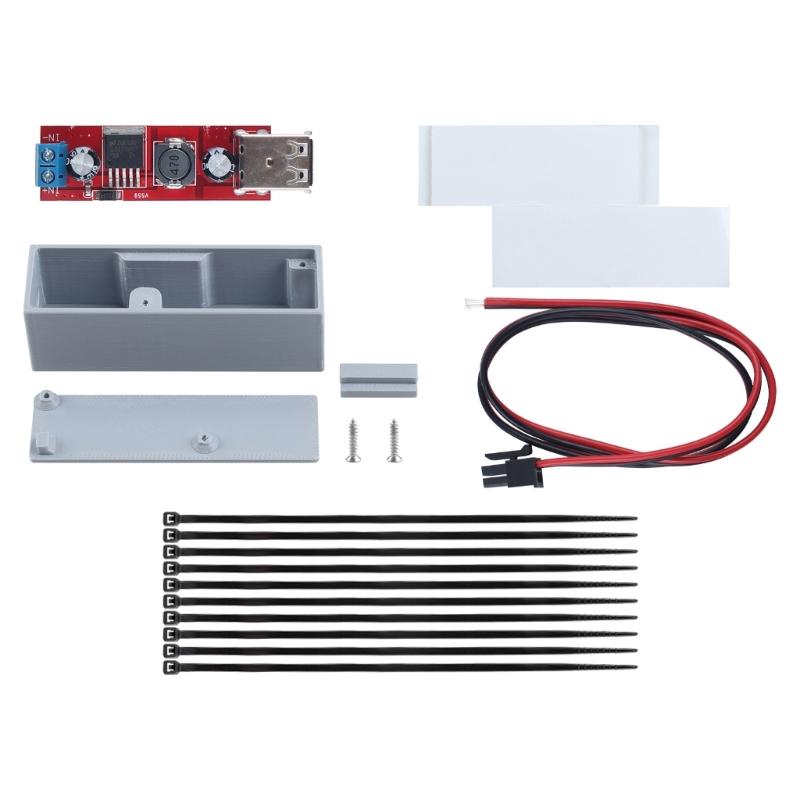 

Upgraded 2 Port USB Adapter Support Expansion Connection 3D Printer Cable Management Easy Installation Accessories 1