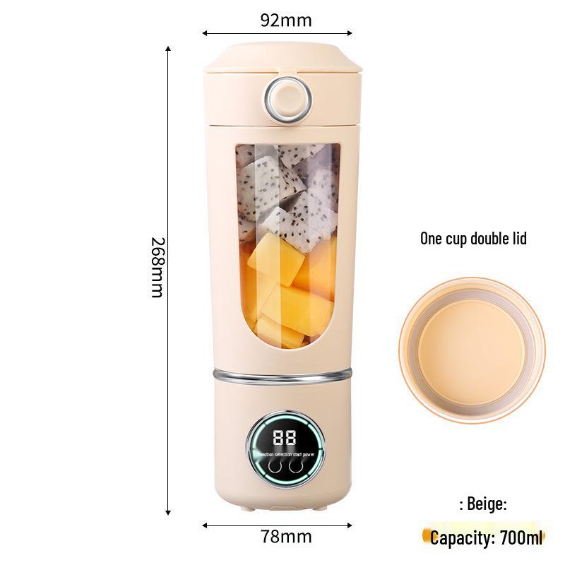 Portable USB Rechargeable High-End Ice Crushing Juicer Cup for Home and Outdoor Use Chinese