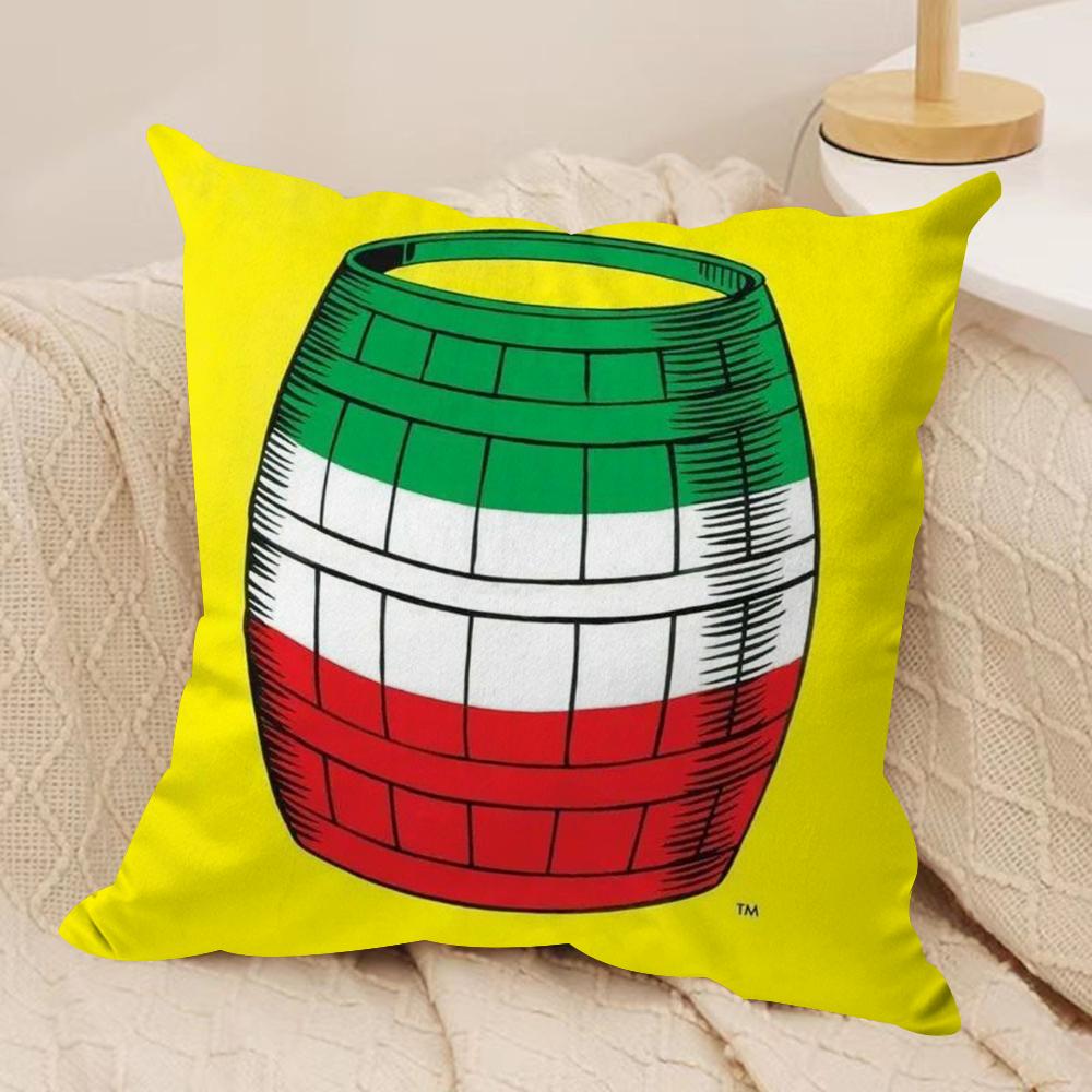 Mexican BBingo Lottery Cushion Cover Soft Plush DoubleSided Printed Sofa Pillow Cushion Cover Cozy AllSeason Decor Gift