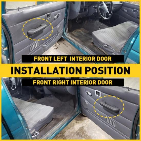 2X Fahrerseite+Beifahrerseite Armlehne Türgriff Zug für Nissan D21 FRONTIER Pickup 1986 - 1997 EV