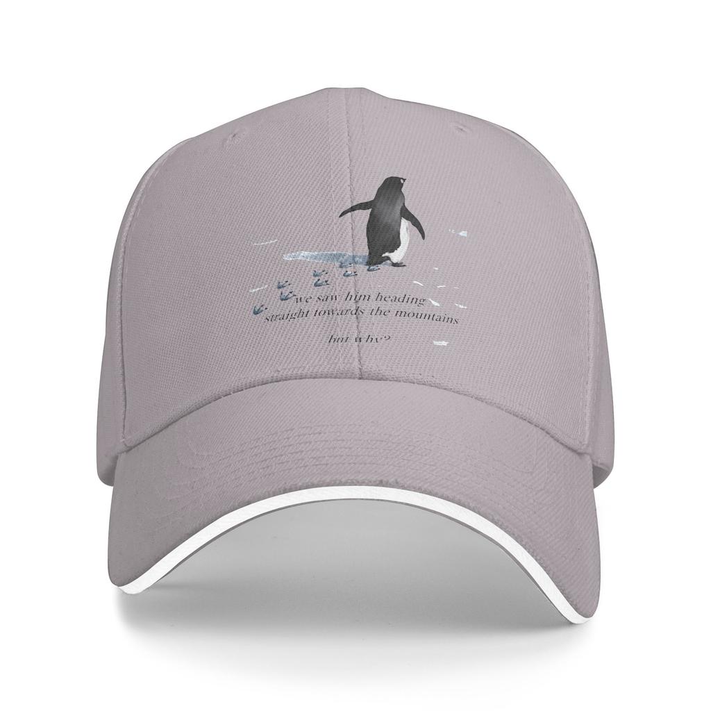 Nihilist Penguin But Why Meme Baseball Cap  Running Hippie Sun-Proof Trucker Hat Women Unisex Streetwear Design Baseball Caps