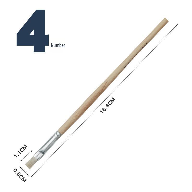 Gold Tip Ceramic and Watercolor Paint Brush Set - Boutique S Series