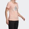 Adidas Athletic Style Short Sleeve T-Shirt Women Tops Pink FM9448
