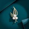 1Pc Delicate Leaves Brooch for Women Men Fashion Plant Flower Pins Brooches Jewelry Trendy Accessories Party Gifts