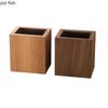 Creative Wooden Trash Can Rectangular Simple Garbage Can Home Wastebasket Bathroom Bin Kitchen Waste Storage Bins Cleaning Tools