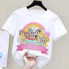LABUBU Cute Kids T Shirts 3D Print Short Sleeve T-Shirt Funny Boy Girls T-shirt