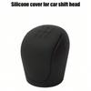 Car Gear Cover Silicone Gear Cover Universal Non-slip Car Manual Gear Handle Cover