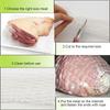 1Roll 3m Elastic Meat Netting Roll Kitchen Meat Wrapping Net for Poultry Ham and Beef Ventilated Freshness Home Accessories