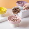 Pet Slow Feeder Bowl Ceramic Elevated Cat Bowl Protects Cervical Vertebrae Pet Supplies