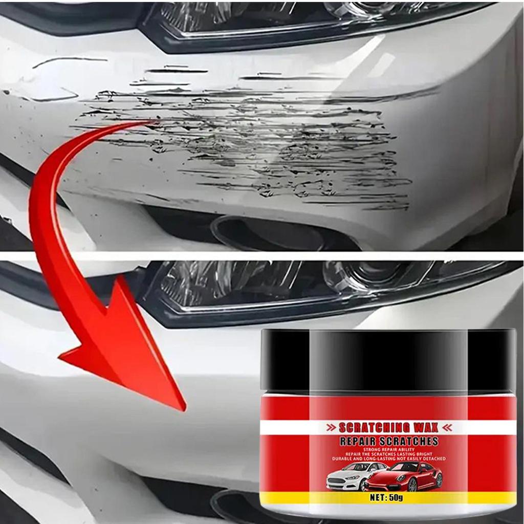 50g Car Paint Scratch Repair Wax Restores Gloss and Brightness To All Paint Surfaces. Car Care and Repair Paste