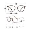 Xiaomi Myopia Glasses Women's Ultra-Light Protective Glasses Anti-Blue Light Flat-Light Glasses Round Frame Glasses Frame 9531