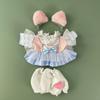 Doll Accessories BJD Doll Dress 28cm Doll Doll Strap Dress Set  (No Dolls and Shoes)