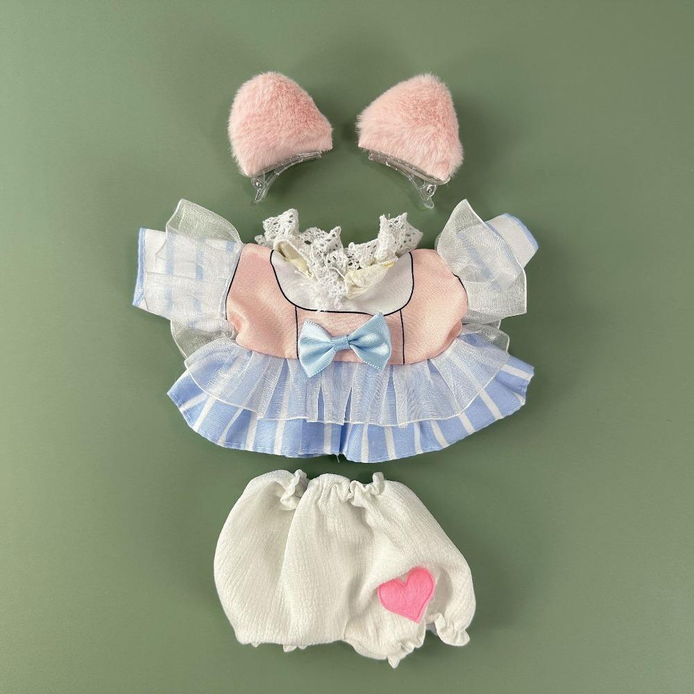 Doll Accessories BJD Doll Dress 28cm Doll Doll Strap Dress Set  (No Dolls and Shoes)