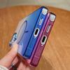 Fashion Gradient Color Glitter Phone Case for Samsung S25 Edge S24 S23 S22 Ultra S24 FE S25 Plus Wireless Charging Back Cover