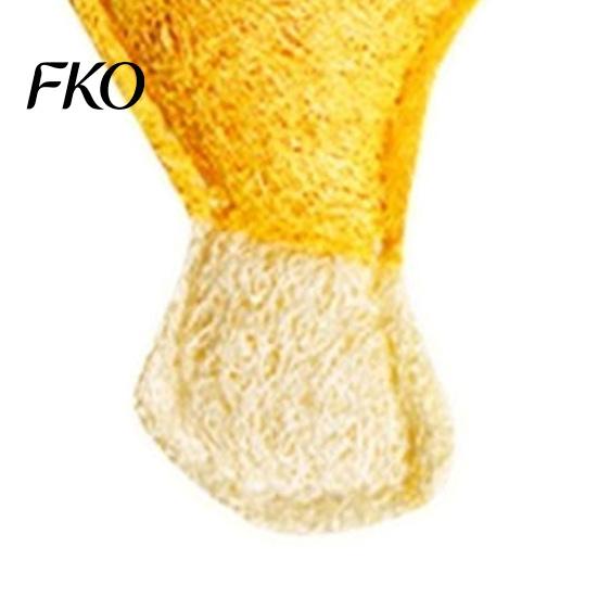 Resistant Cat Toy Natural Loofah Toy, Teeth Cleaning Chew for Cats And Hunting Play Kittens, Bite Fish Egg Shapes with Cotton Rope
