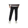 Li-Ning Badfive Series Solid Color Drawstring Joggers With Fleece Lining Men Bottoms Black AKLSB89-1