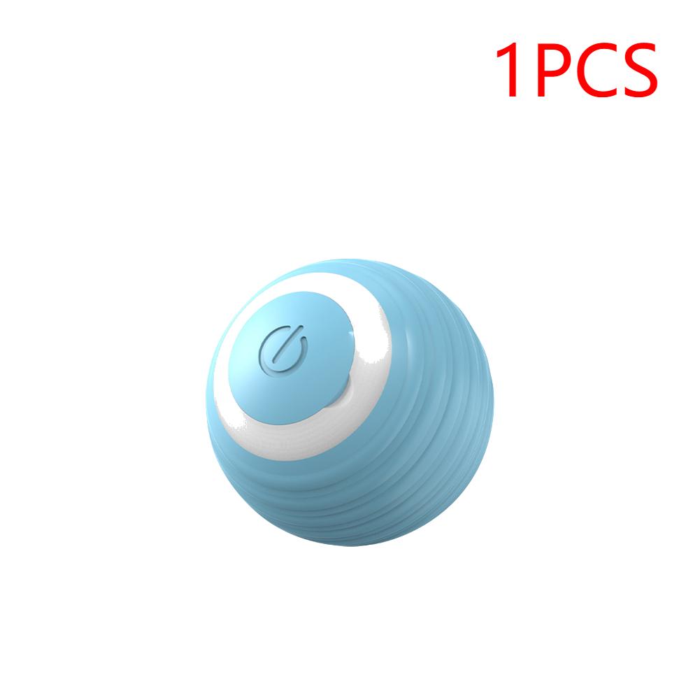 Smart Cat Toys Rolling Ball Rechargeable Electic Interactive Toys for Cats Training Self-moving Funny Puppy AccessoriesPet Toys