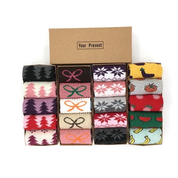 Buy Women's Rabbit Wool Boxed Socks Winter Warm Thickened Tube Gift Box