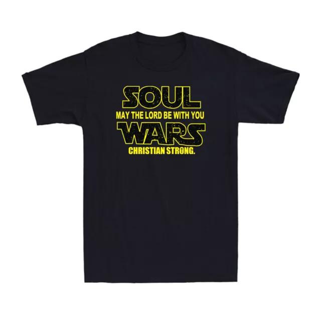 May The Lord Be With You Christian Religious Beliefs Vintage Men#039;s TShirt Unisex T-Shirt M