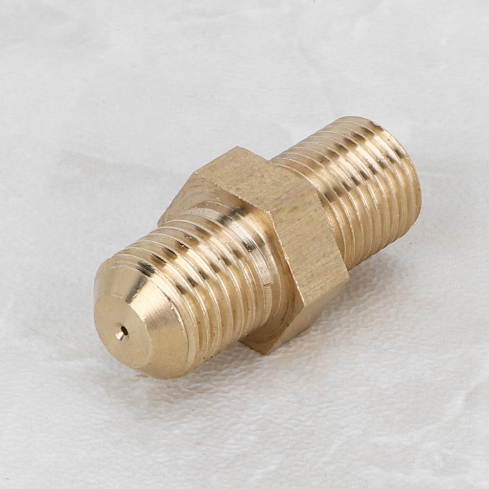 4AN Oil Inlet Feed Adapter with 1.0mm Restrictor for GT28 GT30 GT35R Ball Bearing Turbo