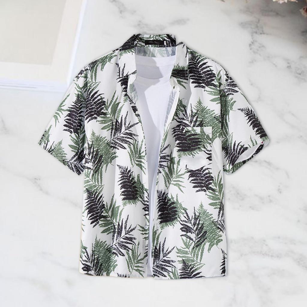 Matreeglam Aloha Beach Floral Print Summer Short Sleeve Hawaiian Loose Plus Sizes Summer Travel Shirt Shirt, Shirt, Shirt, Unisex, Shirt, Style, Fit,