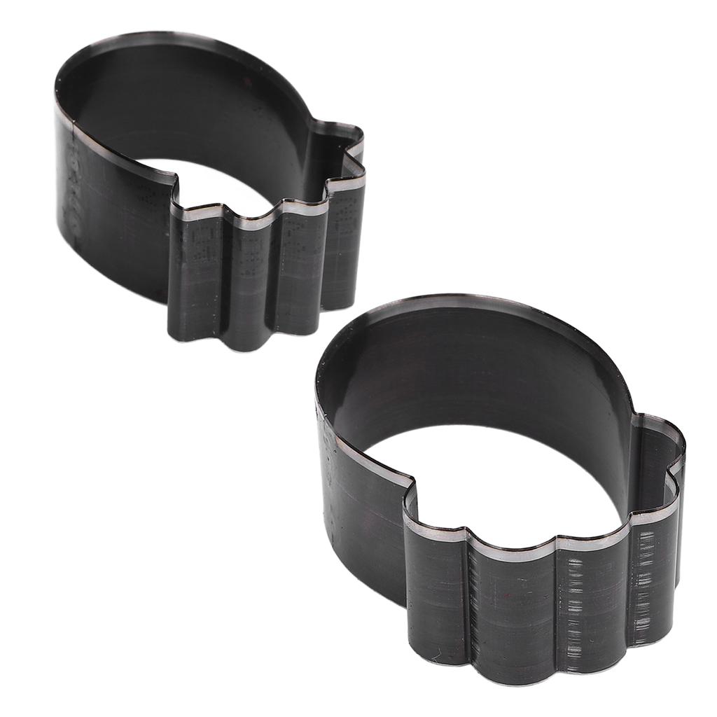 2PCS Set Leather Cutting Die 55mm 62mm Alloy Steel Leather Hollow Punch Cutter Tool