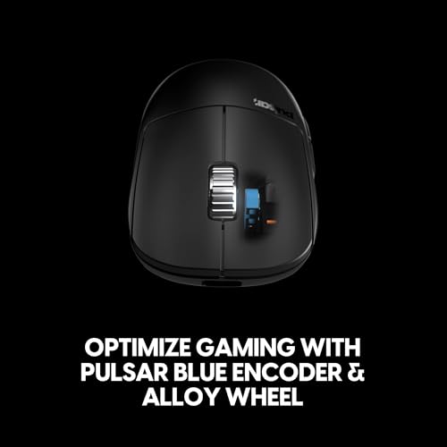 Pulsar Gaming Gears X2A v3 eS Mini Souris de Jeu Sans Fil Ultra Légère 64g Symétrique 1ms 32000 DPI Capteur Optique sswitch XS-1 Haut de Gamme Domestique