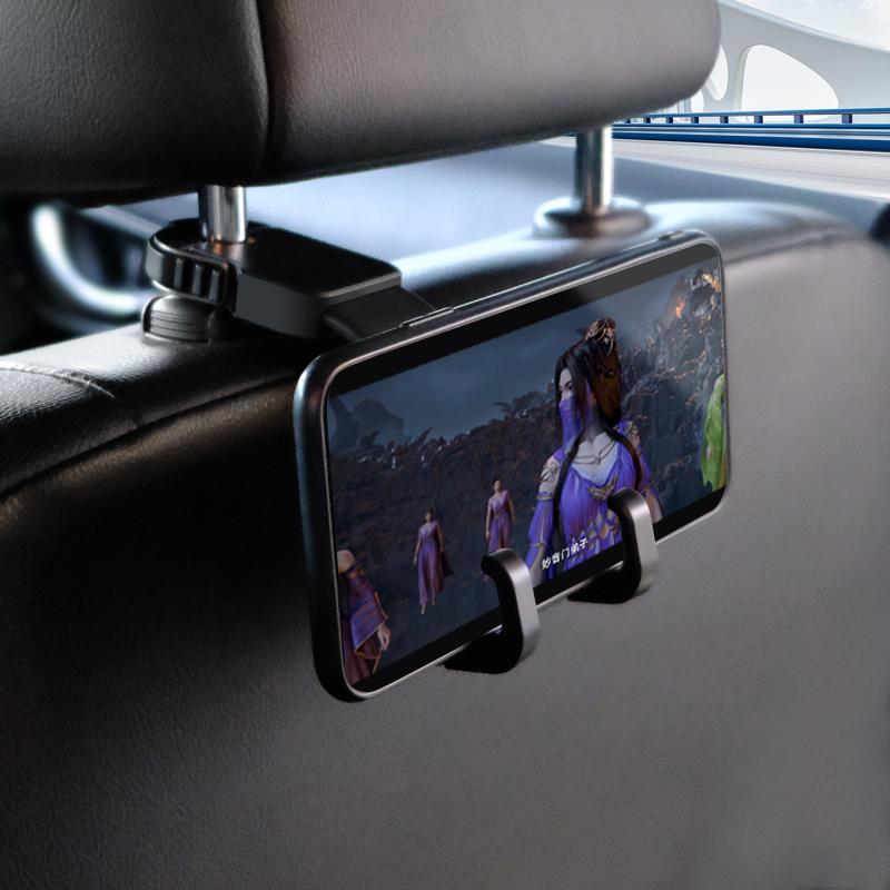 Hipacool Auto Fastener & Clip Car Interior Storage Hooks Car Clips Front Seat Headrest Organizer Holder Hangers  Accessories