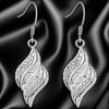 European and American Fashionable Women's Simple Hollow Water Droplet Earrings, Personalized Sweet and Creative High-end Earrings